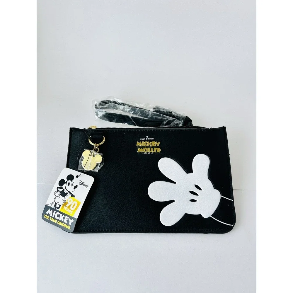 Bioworld Mickey Mouse Glove Hand Belt Bag Purse 90 Years Of Mickey NEW With Tags